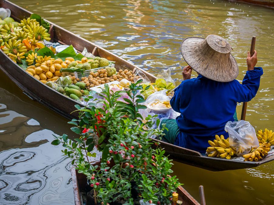 damnoen floating market