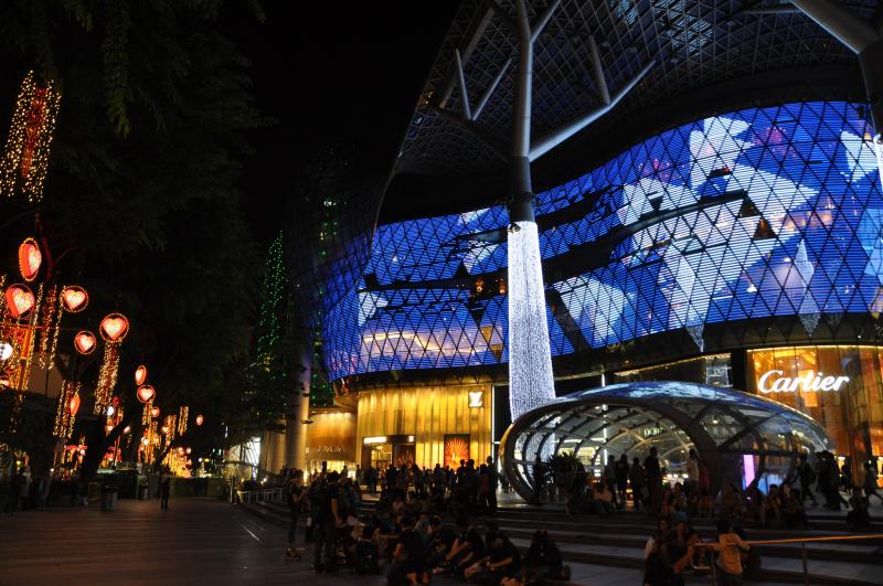 See this all from a different perspective atop ION Orchard. Michael Gwyther-Jones / Flickr