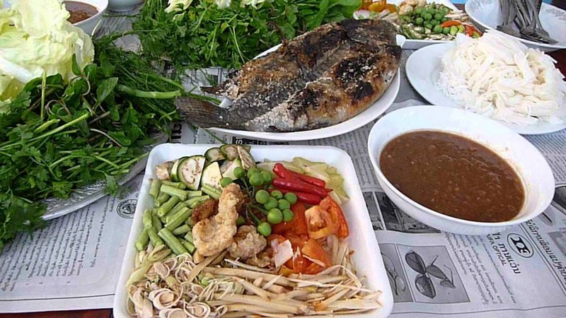 Laotian food - Pun Pa