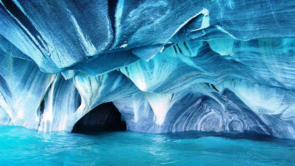 Marble Caverns of Carrera Lake–Chile