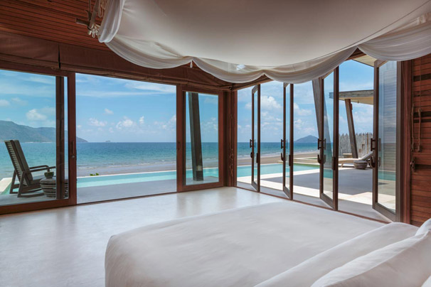 Six Senses Resort Con Dao stunning beach view