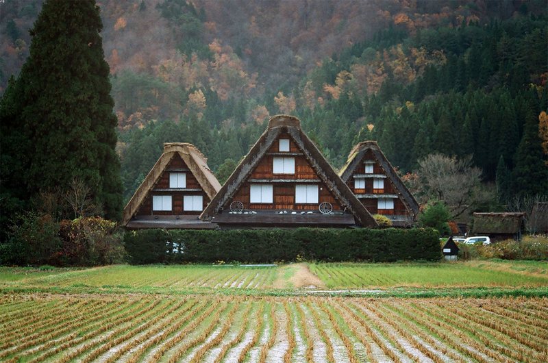 Shirakawa-go, Gassho-zukuri, Gassho Style, Minka, World Heritage Site, UNESCO, Shirakawa, Shirakawa-mura, Gifu, Japan