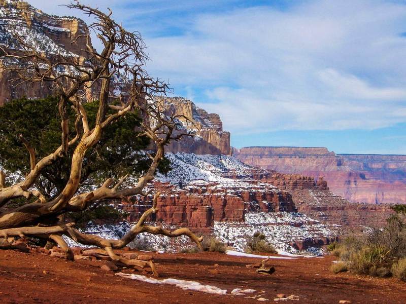 The view from the South Kaibab Trail © melpilgrim / Budget Travel