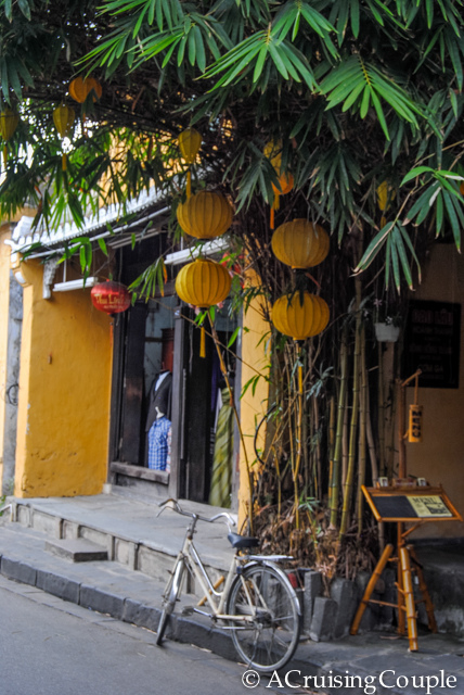 Hoi An Lanterns on Bamboo Tree