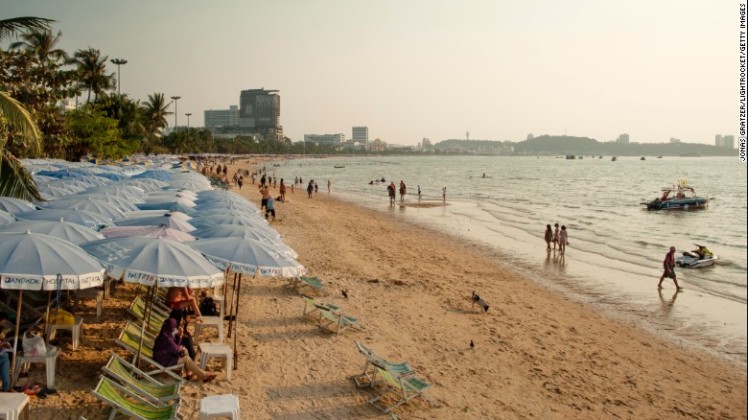 19. Pattaya, Thailand - The Thai beach resort town of Pattaya holds steady at number 19 on the chart, despite an 8% drop in visitor numbers to 6.43 million.