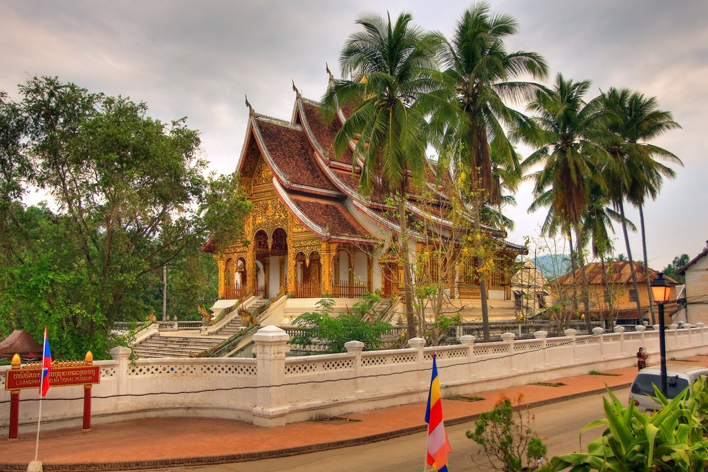 National Museum of Luang Prabang (formerly known as the Royal Palace). Photo: Getaboutasia