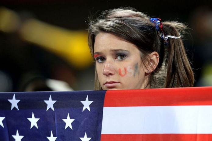 A sad US soccer fan