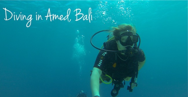 Diving in Amed Bali
