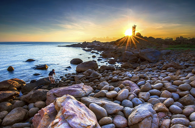 Ganh Den light house