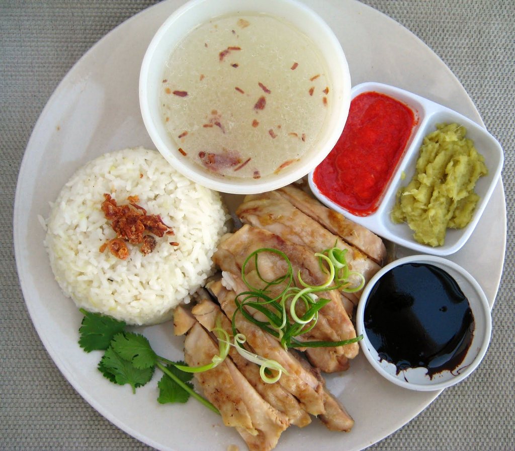 Hainaese chicken rice