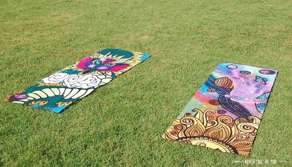 Our beautiful yoga mats from diwatauniversal.com_source: advanture in you