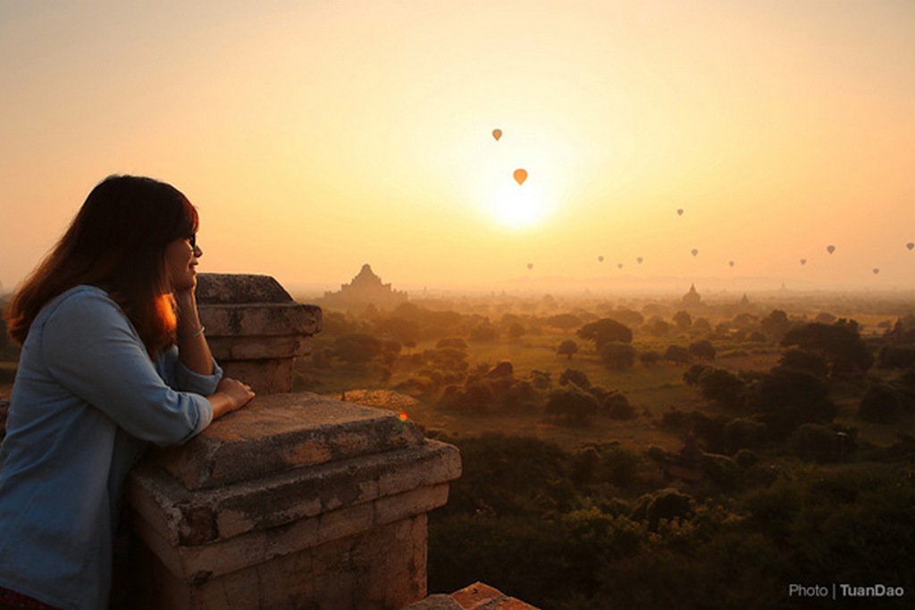 Save the photos that will make your friends admire and envy_Bagan travel guide_source: Tuan Dao