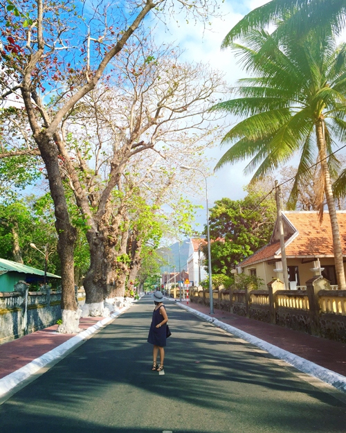 Seafront promenade on Con Lon - Con Dao, Vietnam