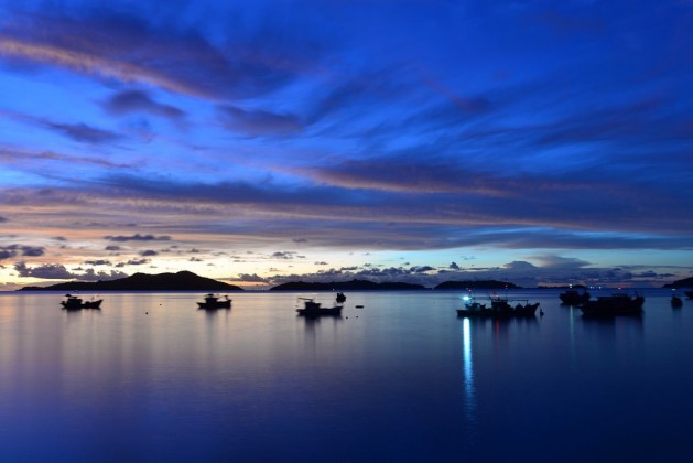 Sunrise on Nam Du Islands