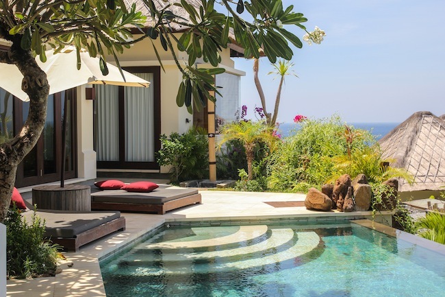 Swimming pool inThe Griya Villas