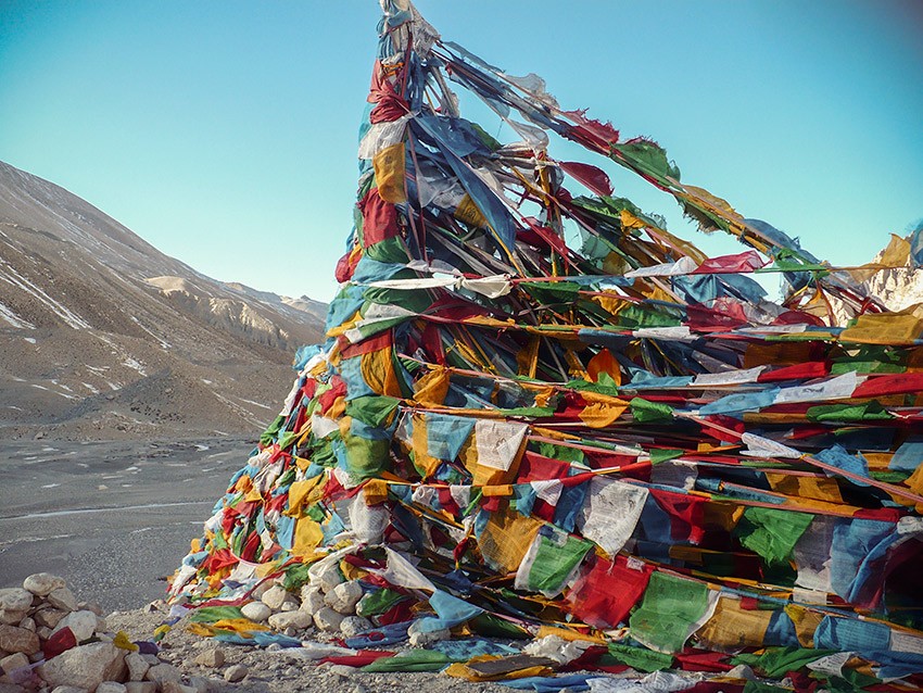 The five main colours used in Buddhist art are deeply embedded with meaning