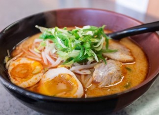 Spicy tonkotsu ramen