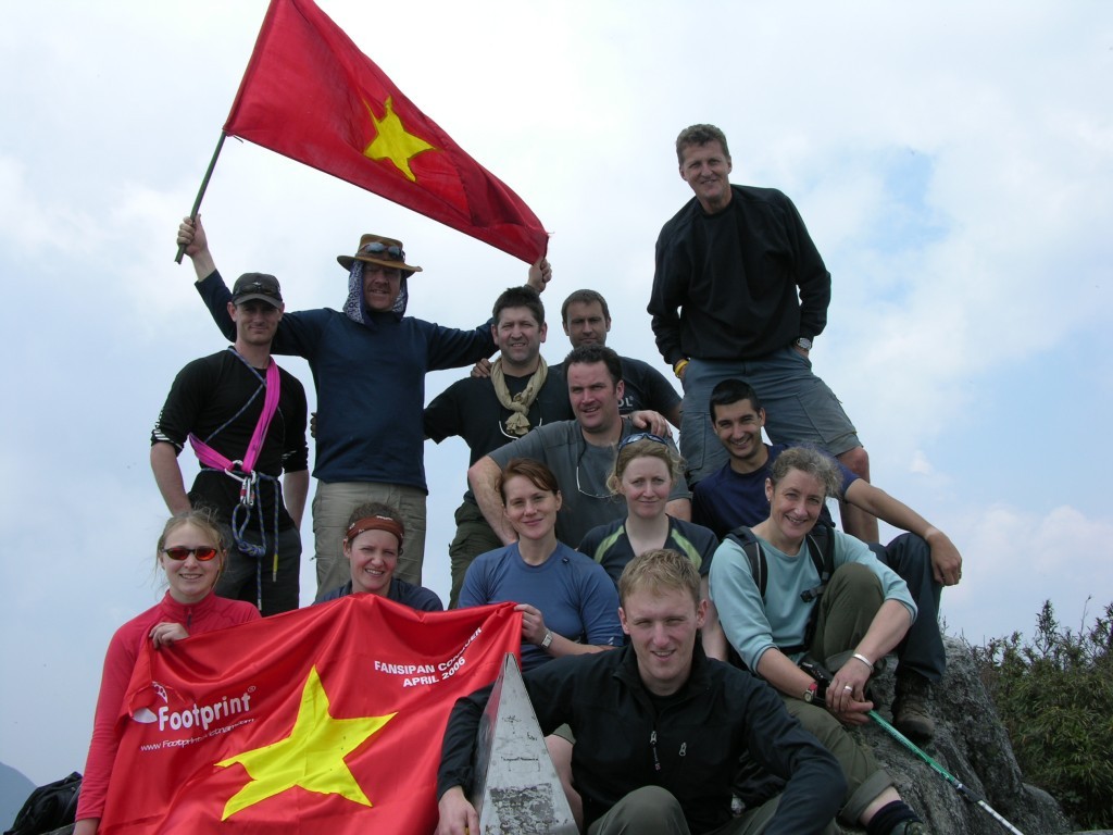 Trip to top of the mountain sapa
