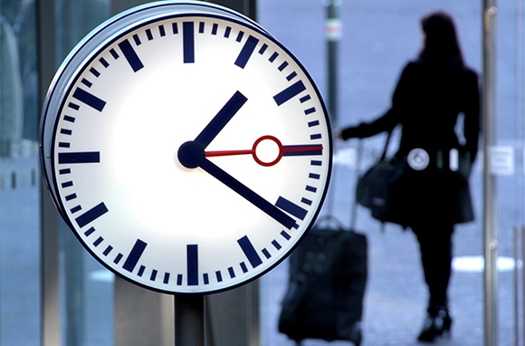 Wasting time while traveling