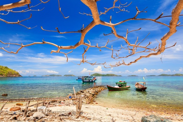 Wild and Peaceful scene of Nam Du Islands in July