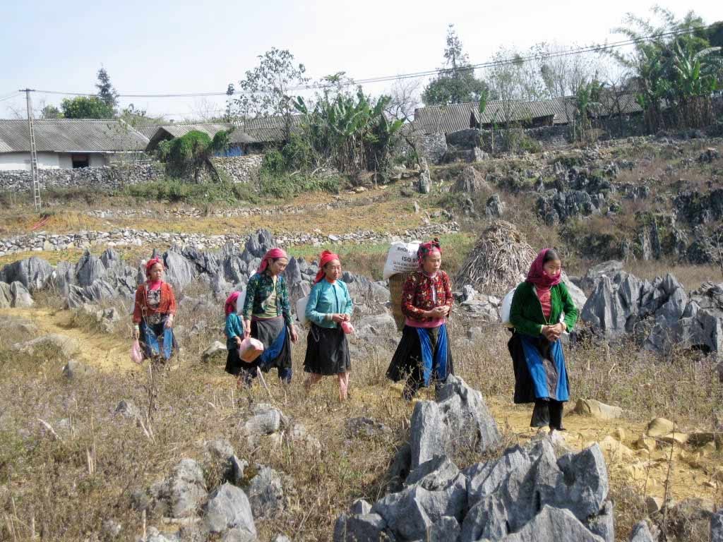 ethnic minority children in Ha Giang