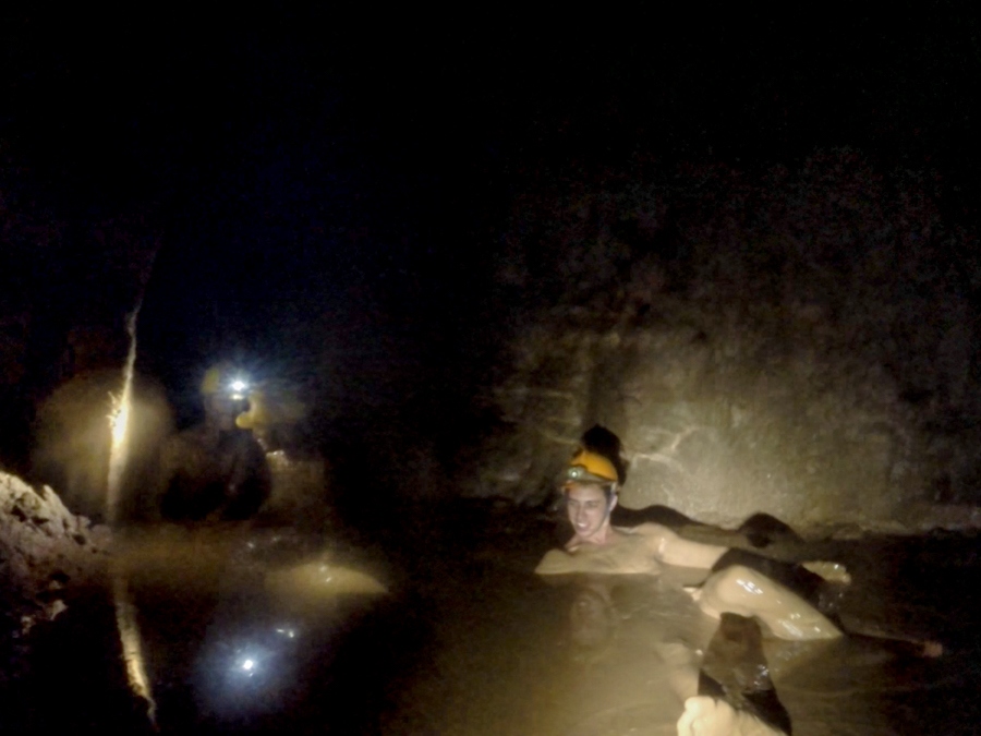 dark cave in phong nha cave vietnam