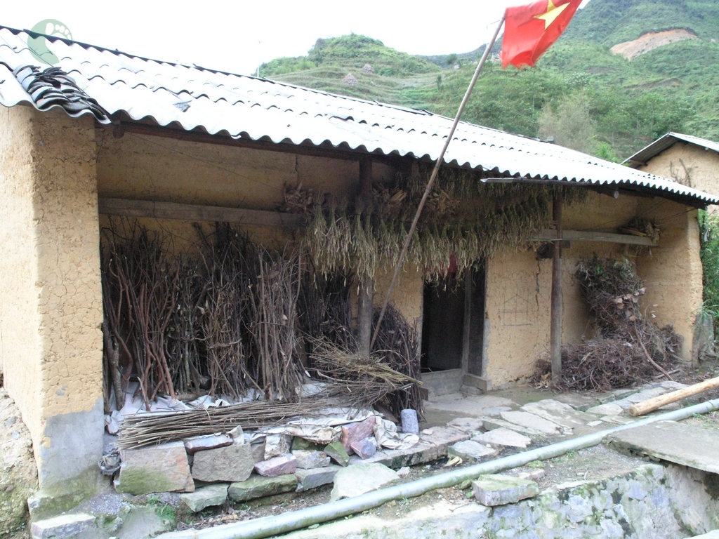 A house of ethnic people