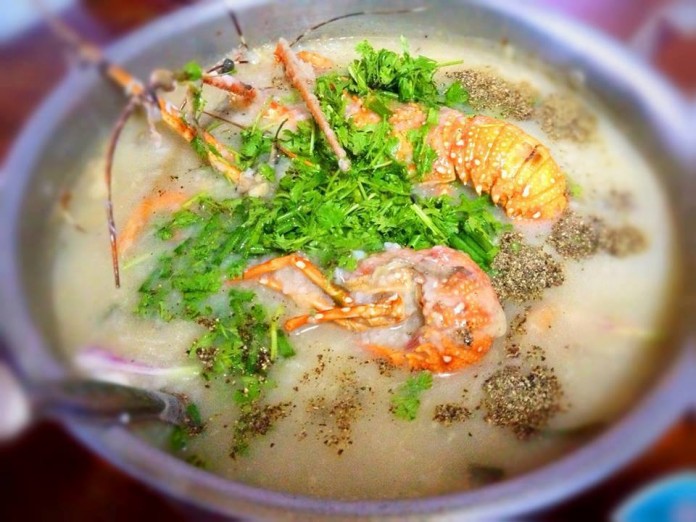 lobster congee nha trang food vietjetair