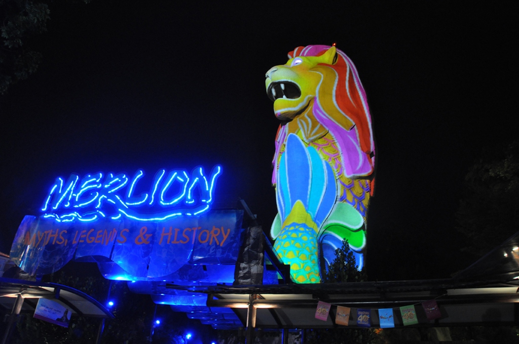 merlion sentosa hexogonsol