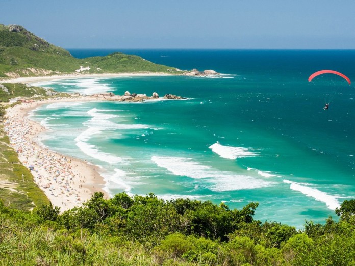 praia mole florianopolis brazil