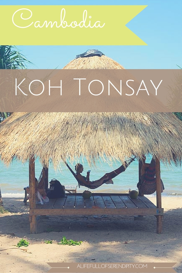 relaxing in koh tonsay cambodia