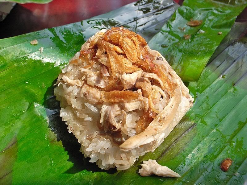 Steamed sticky rice - late-night dishes in Nha Trang