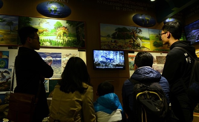 the national museum of nature in hanoi of vietnam
