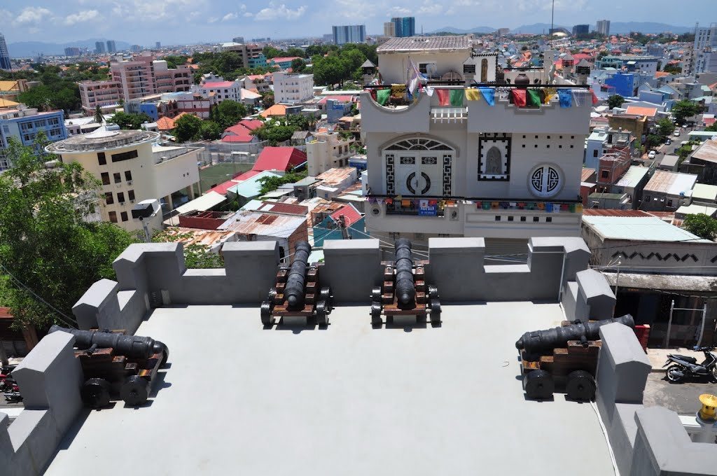View of Vung Tau from the Worldwide Arms Museum