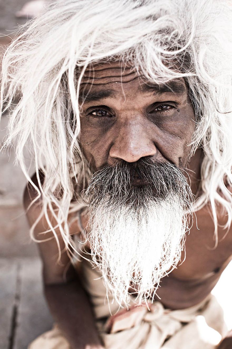 A Sadhu Of Rajasthan Eyes-are-windows-of-the-soul