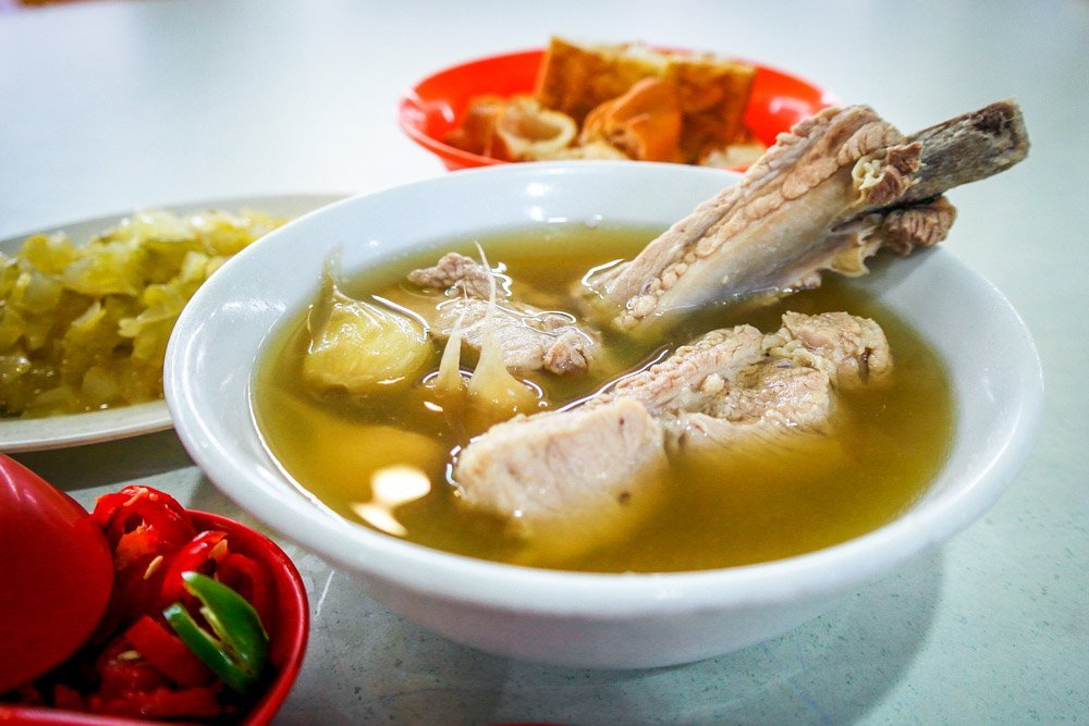 Bak Kut Teh is a popular dish and a good tonic for health