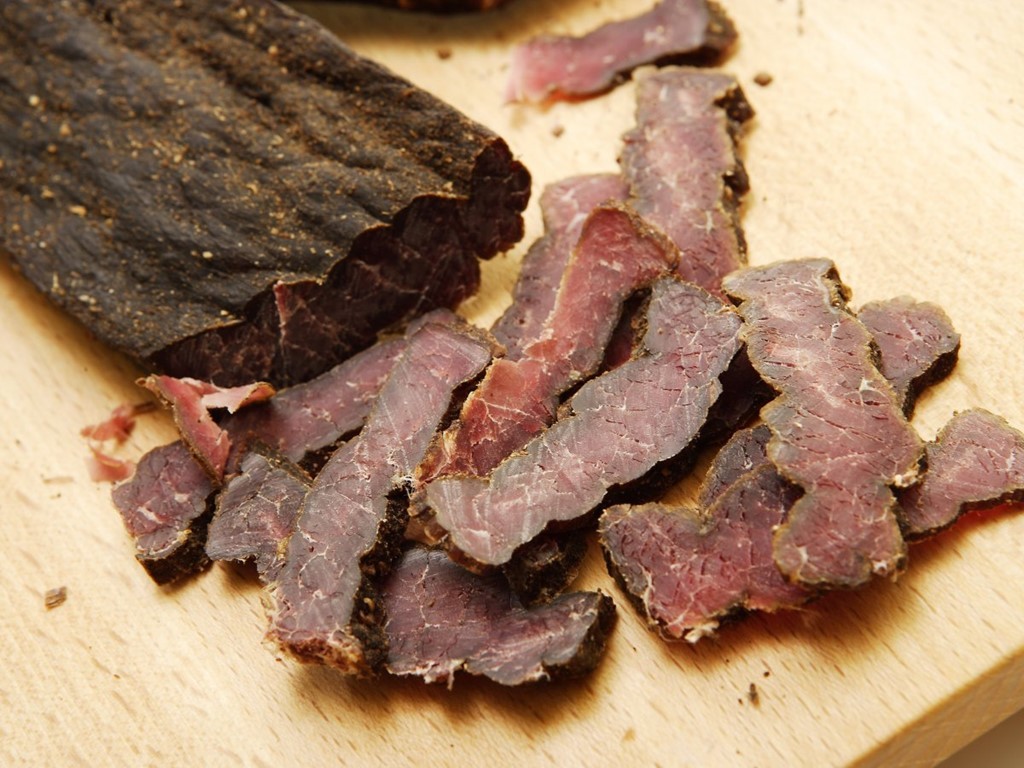 Biltong - kind of like beef jerky in South Africa Photo: business insider