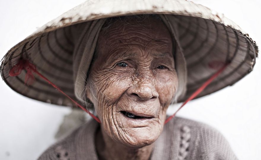 Elder Woman Met In Hoi An (Vietnam)