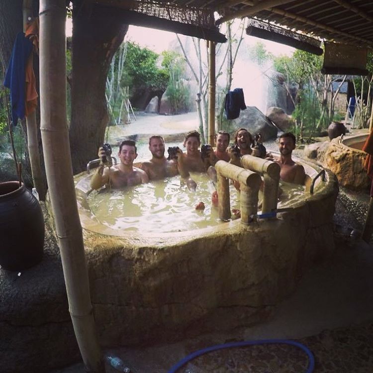 First hot mineral water park in Vietnam