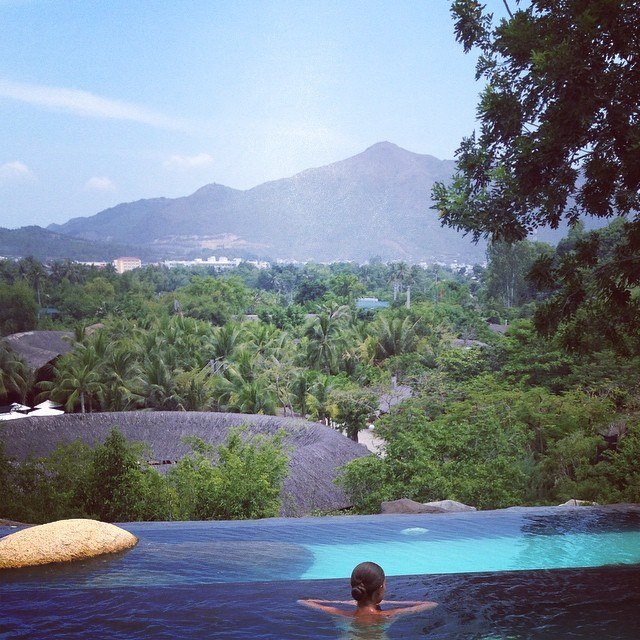 First hot mineral water park in Vietnam