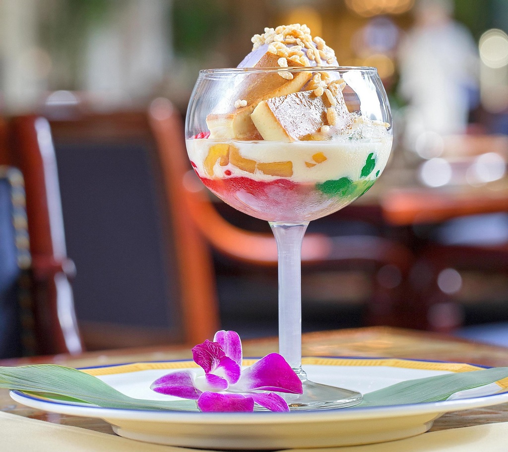 Halo-halo could be served in a tall glass or a bowl Photo: interaksyon
