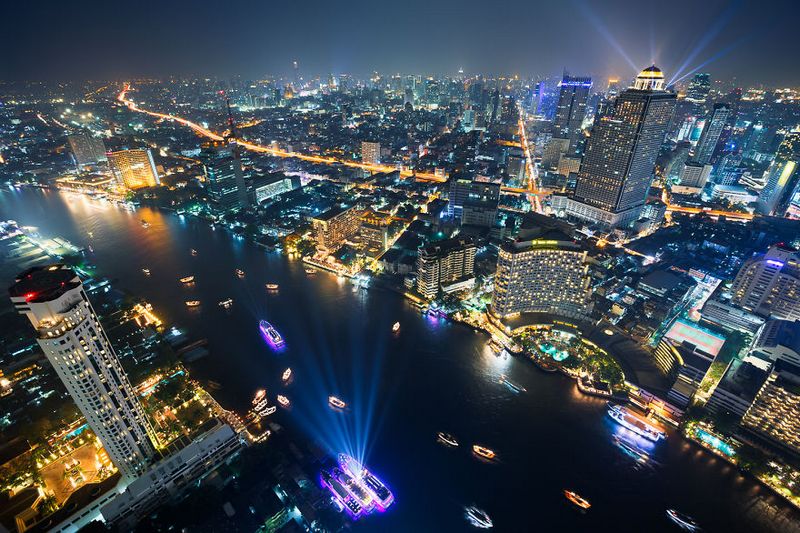 bangkok photos from above