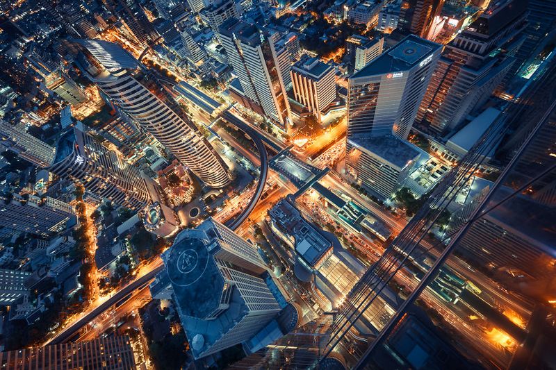 bangkok thailand photos from above 22