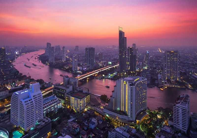 bangkok photos from above