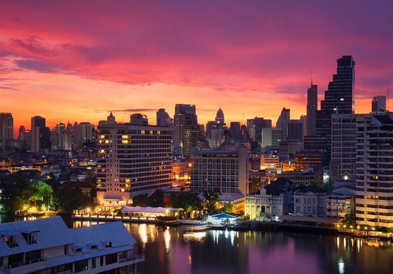 bangkok photos from above