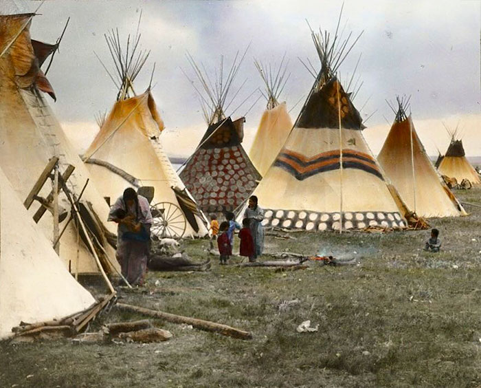 Rare Colour Photos Of Native Americans From The 19th And 20th Century