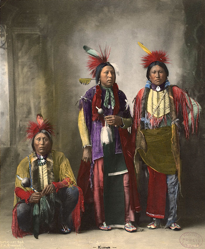 Rare Colour Photos Of Native Americans From The 19th And 20th Century