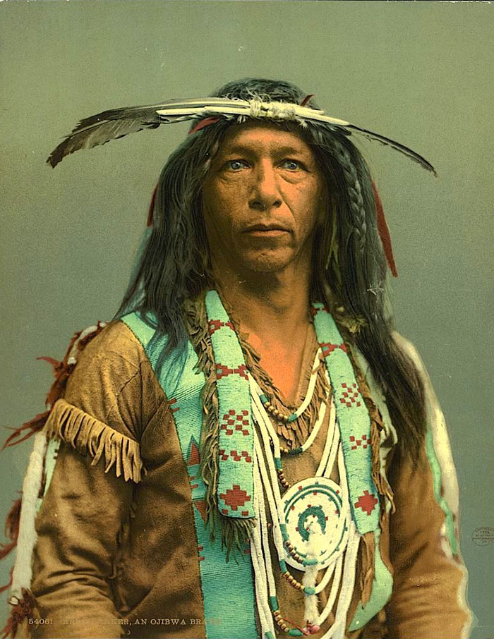 Rare Colour Photos Of Native Americans From The 19th And 20th Century