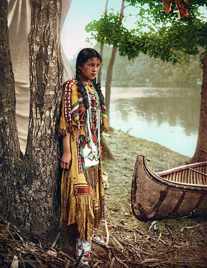 Rare Colour Photos Of Native Americans From The 19th And 20th Century