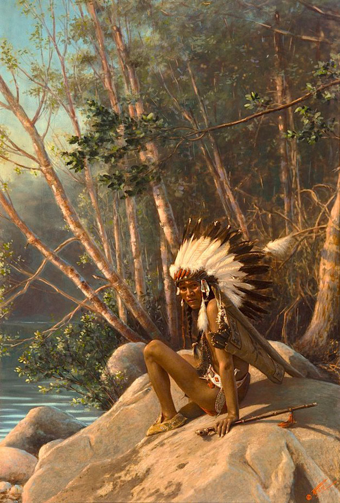 Rare Colour Photos Of Native Americans From The 19th And 20th Century